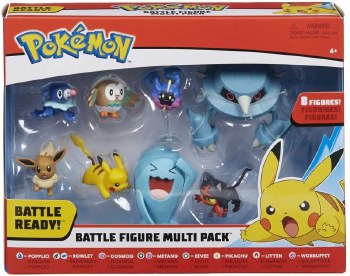 POKEMON BATTLE 8 FIGURE MULTI