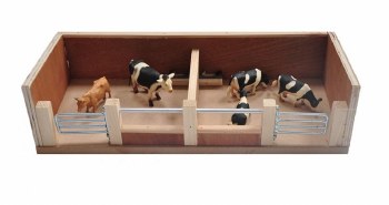 CATTLE HOUSE WITH 2 PENS