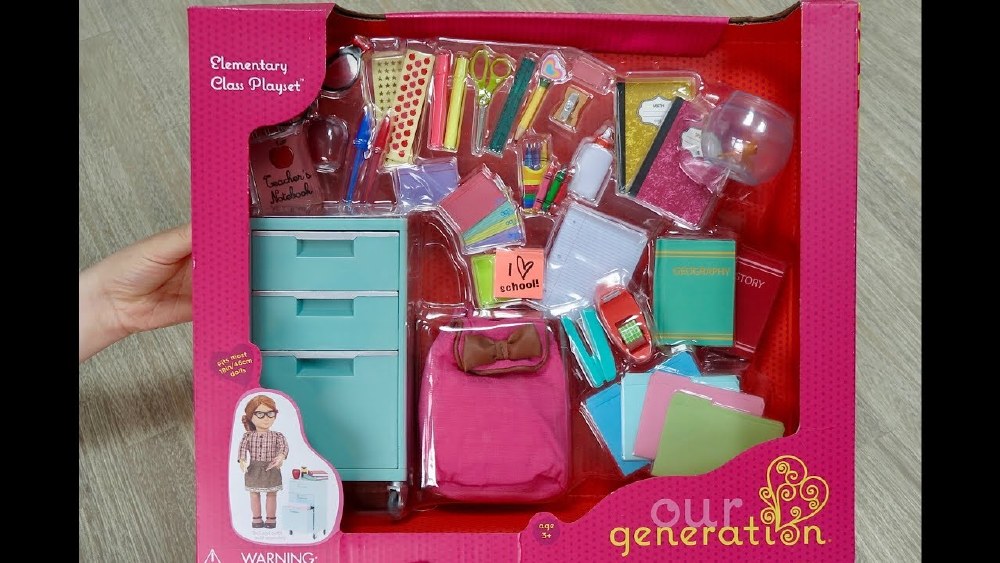 Our Generation Elementary Class Playset OUR GEN ELEMENTARY CLASS