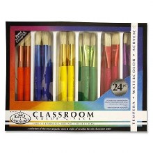 24PC CHUBBY BRUSH BOX SET