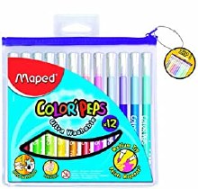MAPPED WASHABLE COLOUR MARKERS