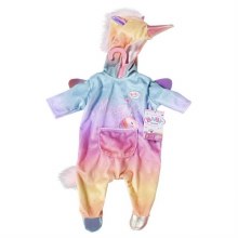 BABY BORN UNICORN ONESIE 43CM