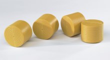 PK OF 4 ROUND HAY BALES