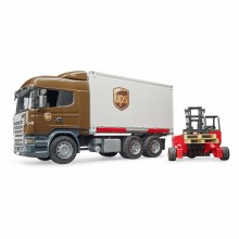 BRUDER SCANIA LOGISTICS TRUCK