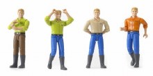 BRUDER WORLD FIGURES ASST