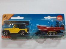 1658 SIKU JEEP W/ BOAT