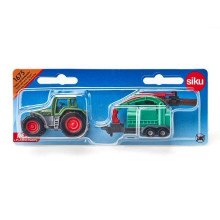 1675 SIKU TRACTOR W/ WOOD CHIP