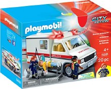 70049 PM AMBULANCE WITH FLASHN