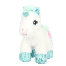 UNICORN 13CM STANDING PLUSH