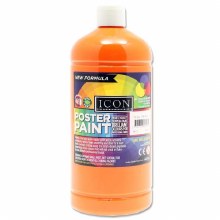 ICON POSTER PAINT ORANGE