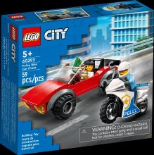 60392 POLICE BIKE CAR CHASE