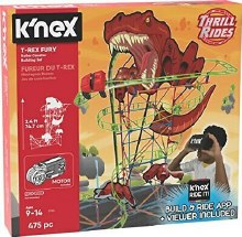T-REX FURY ROLLER COASTER BUIL