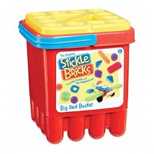 STICKLE BRICKS BIG RED BUCKET