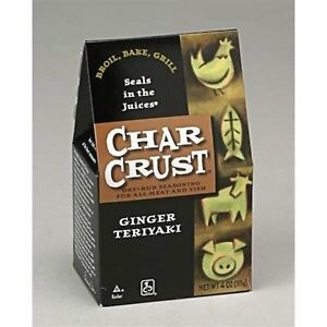Ginger Teriyaki Char Crust