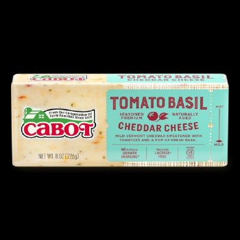 Tomato Basil Cabot Cheese