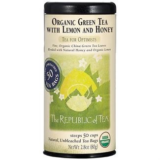 Organic Green With Honey Tea