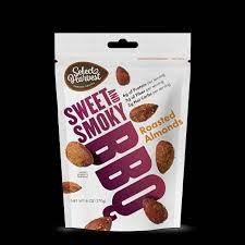 Sweet N Smoky Bbq Almonds