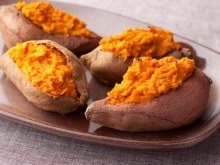 Twice Baked Sweet Potato