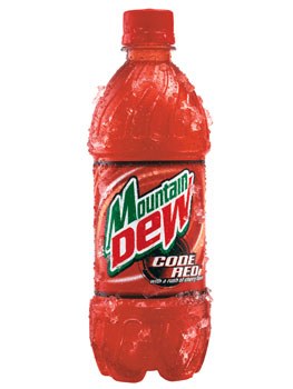 Mountain Dew Code Red 24oz