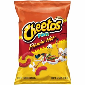 Cheetos Flamin Hot 3 3/4 Ozoz