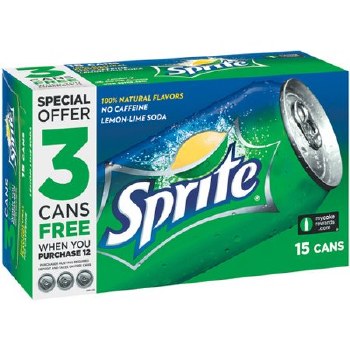 Sprite 15pk Can