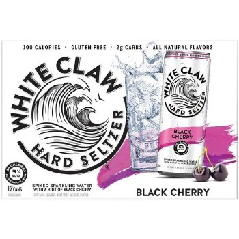 White Claw Blk Cherry 12pk Can