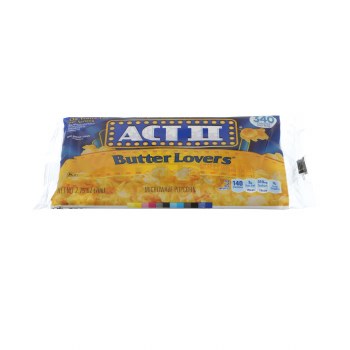Act Ii Butter Lovers Popcorn