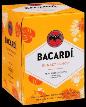 Bacardi Sunset Punch 4pk