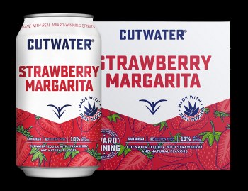 Cutwater Straw Margarita 4pk