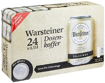 Warsteiner Suitcase 24pk Cans