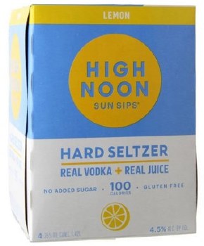 High Noon Lemon 4pk