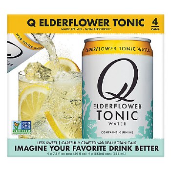Q Elderflower Tonic 4pk