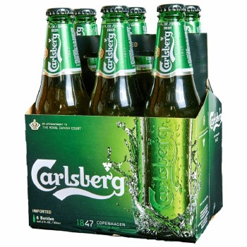 Carlsberg Lager 6pk Btl