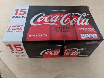 Coke Zero 15pk Can