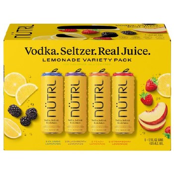 Nutrl Lem Seltzer Variety 8pk