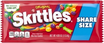 Skittles Share Size