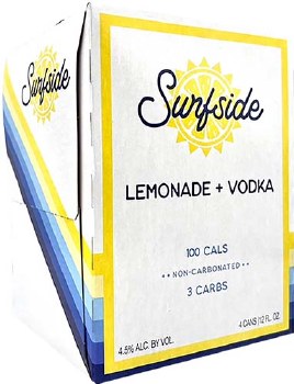 Surfside Lemonade Vodka 4pk