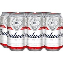 Budweiser 6pk Can