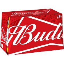 Budweiser 18pk Bottles