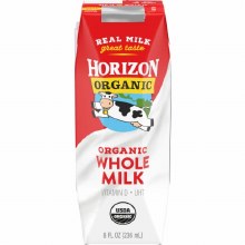 Horizon Organic Milk 8 Oz