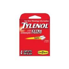 Lil Drug Tylenol Caplets 4pk