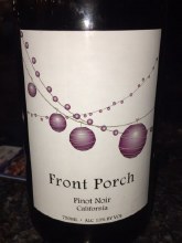 Front Porch Pinot Noir