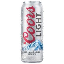 Coors Light  24oz Can