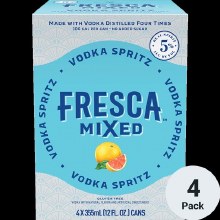 Fresca Mixed Vodka Spritz 4pk