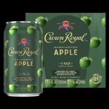 Crown Royal Wash Apple 4pk