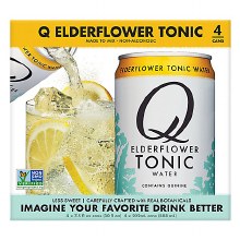 Q Elderflower Tonic 4pk