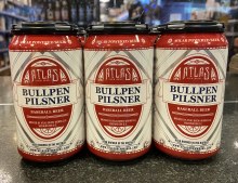 Atlas Bullpen Pilsner 6pk Can