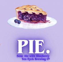 Ten Eyck Pie Blueberry Sour
