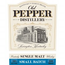 Old Pepper Small Batch 750ml