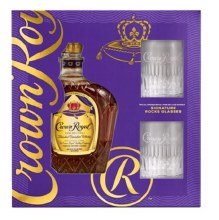 Crown Royal 2 Glass Gift Set